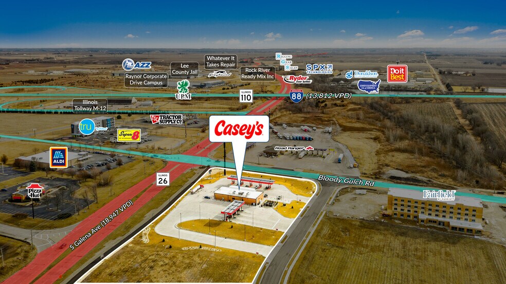 More Photos Of 1401 W 4th St, Dixon Convenience Store For Sale