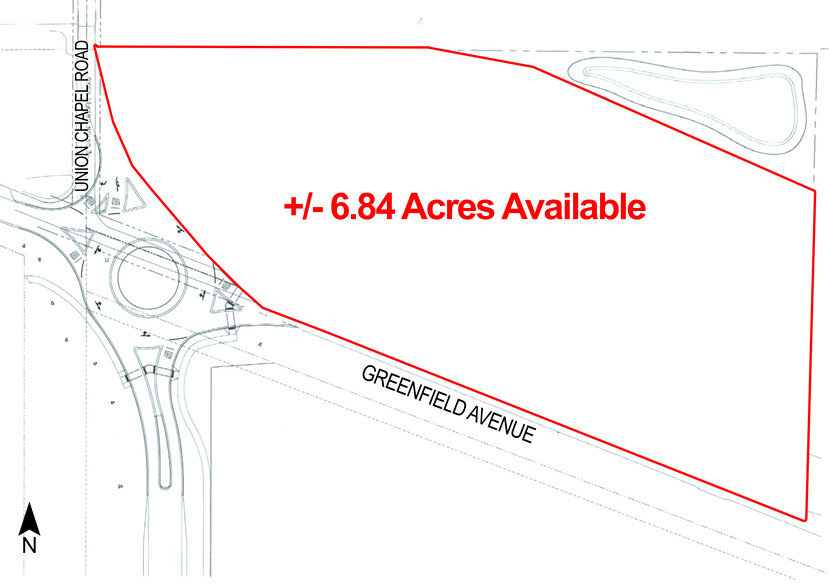 Primary Photo Of 10690 Greenfield Ave, Noblesville Land For Lease