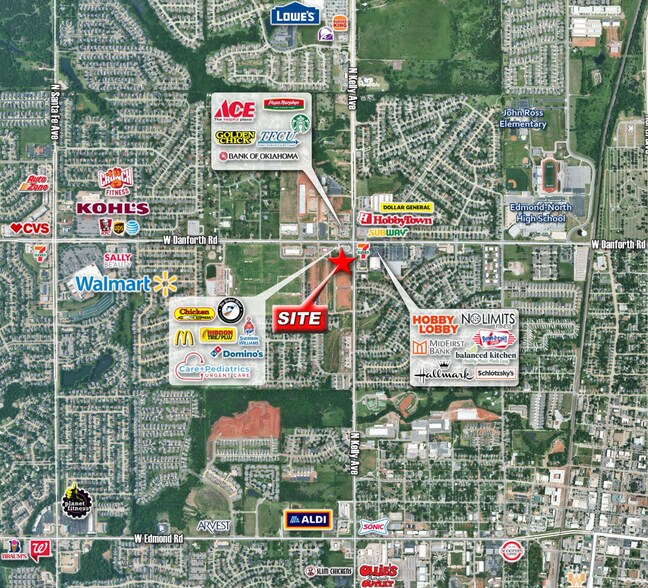 More Photos Of 1221 N Kelly Ave, Edmond General Retail For Lease