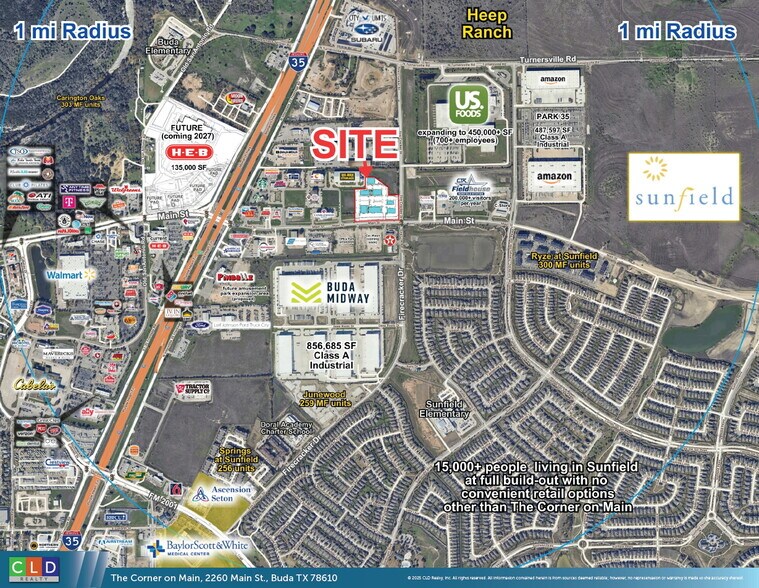 More Photos Of The Corner on Main, Buda Restaurant For Lease