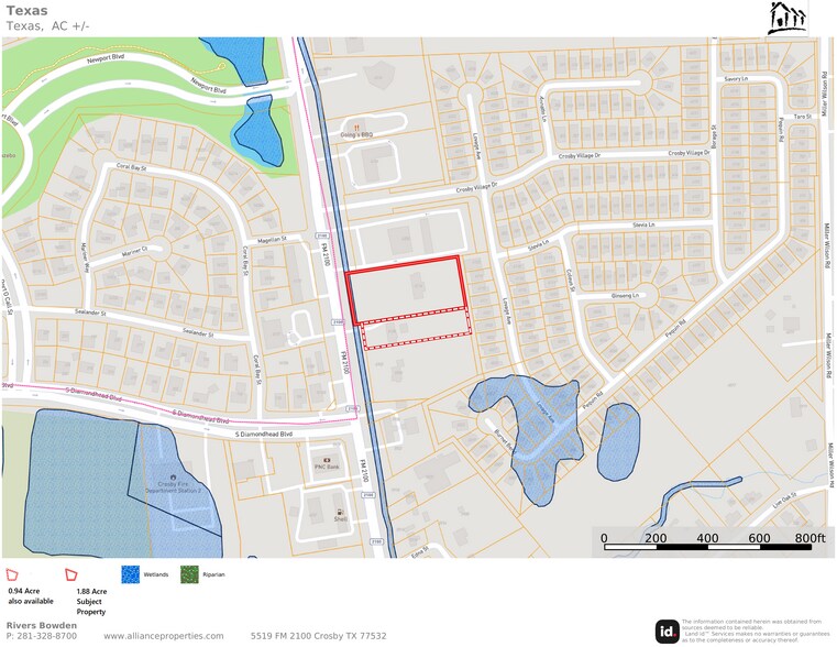 More Photos Of 6116 FM 2100, Crosby Land For Sale