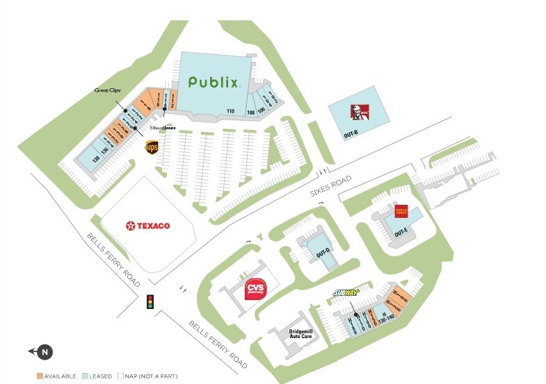 More Photos Of 3760 Sixes Rd, Canton Supermarket For Lease