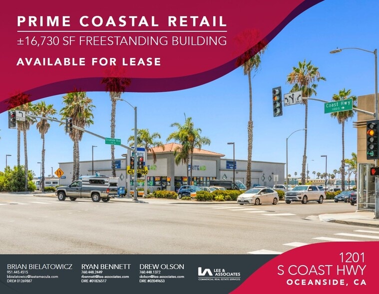 Primary Photo Of 1201 S Coast Hwy, Oceanside Drugstore For Lease