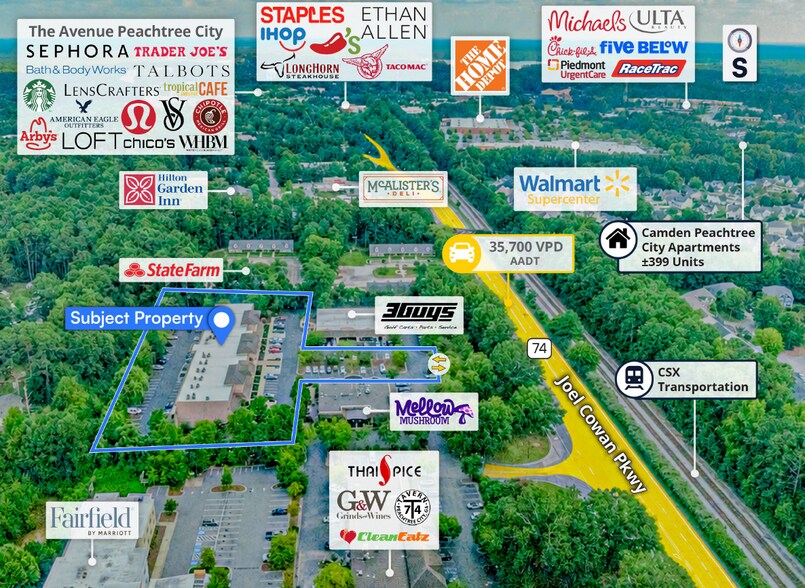 More Photos Of 277 Hwy 74 N, Peachtree City General Retail For Sale