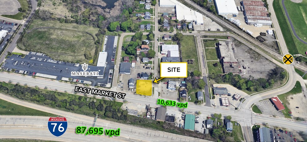 Primary Photo Of 1519 Market St, Akron Land For Sale