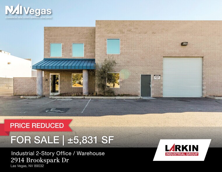 2914 Brookspark Dr, North Las Vegas, NV 89030 Warehouse For Sale