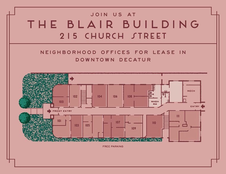 More Photos Of 215 Church St, Decatur Loft Creative Space For Lease