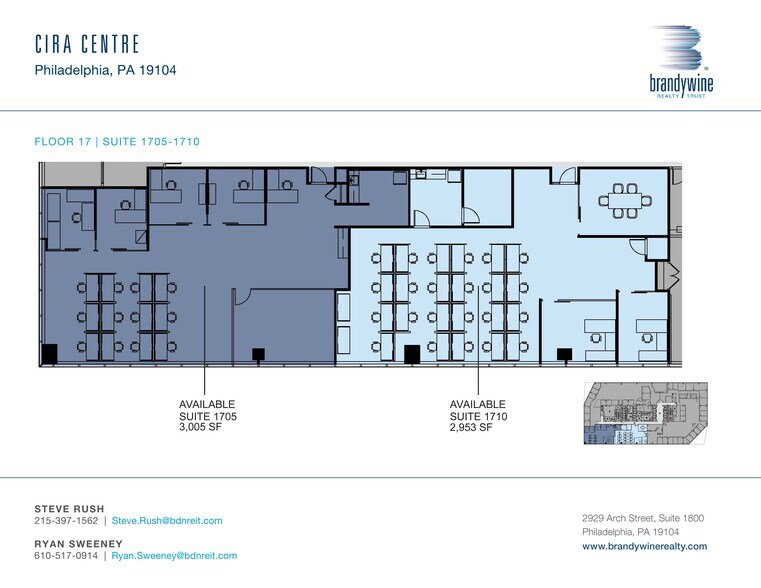 More Photos Of 2929 Arch St, Philadelphia Office For Lease