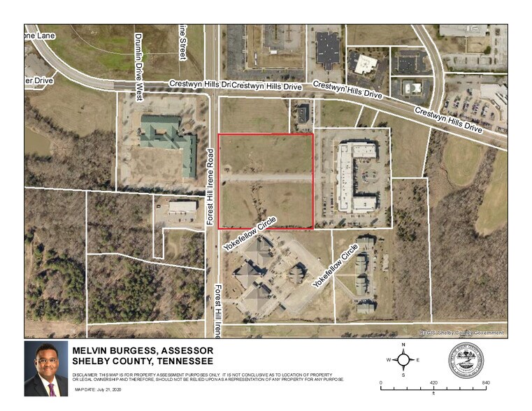 More Photos Of 3840 Forest Hill Irene Rd, Memphis Land For Sale