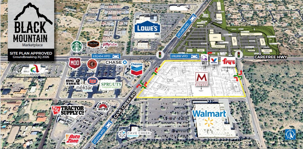 More Photos Of SE Carefree Hwy & Cave Creek Rd, Cave Creek Land For Lease