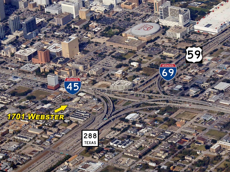 More Photos Of 1701 Webster St, Houston Freestanding For Lease