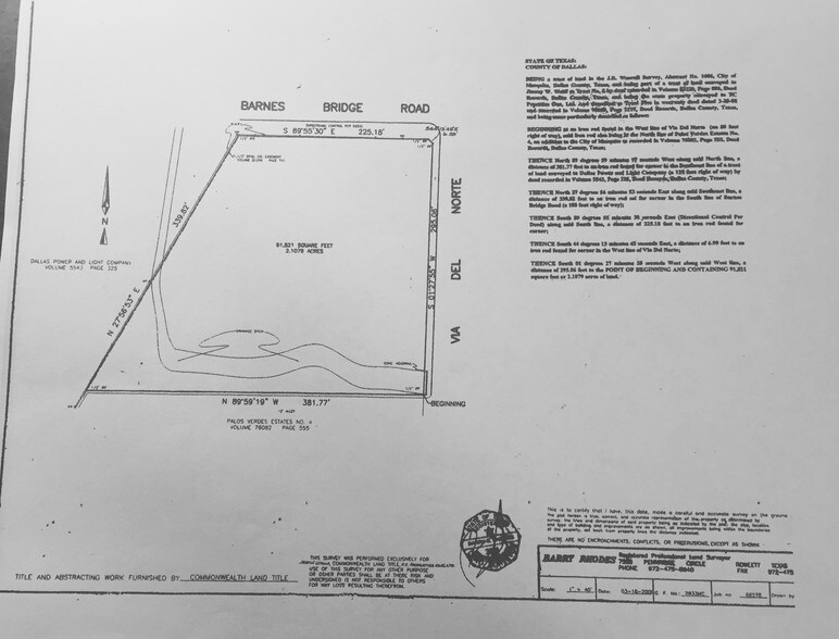 More Photos Of 810 Barnes Bridge Rd, Mesquite Land For Sale