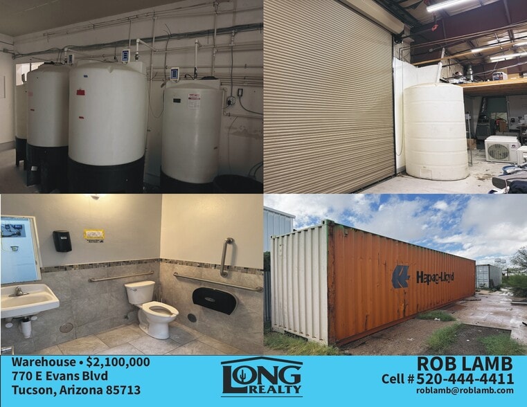 More Photos Of 770 E Evans Blvd, Tucson Manufacturing For Sale