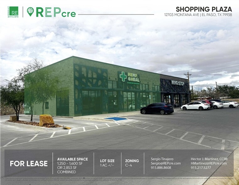 Primary Photo Of 12703 Montana Ave, El Paso Storefront For Lease