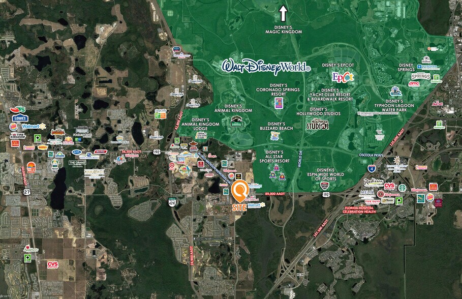 More Photos Of US Highway 192 @ Old Lake Wilson Rd, Kissimmee Land For Sale
