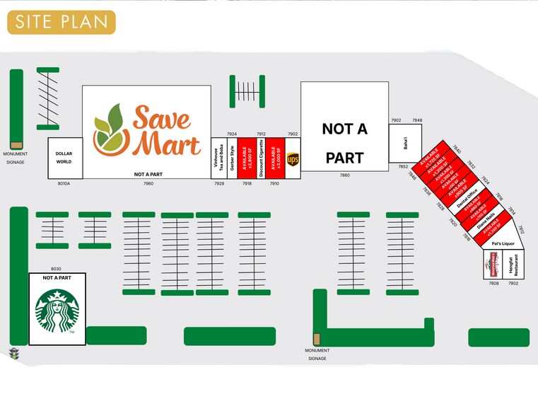 More Photos Of 7802-7856 Gerber Rd, Sacramento Storefront For Lease