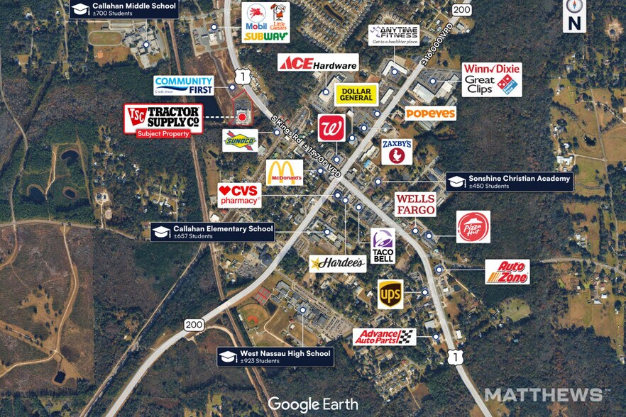 More Photos Of 542507 US Highway 1, Callahan Freestanding For Sale