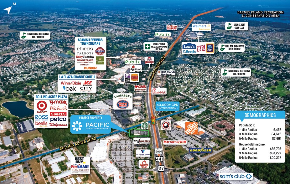 More Photos Of 870 N US Highway 27, Lady Lake General Retail For Sale