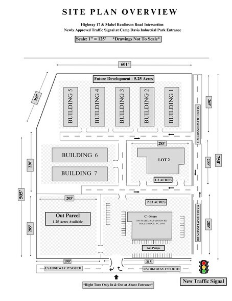 More Photos Of 1001 Mabel Rawlinson Dr, Holly Ridge Land For Sale
