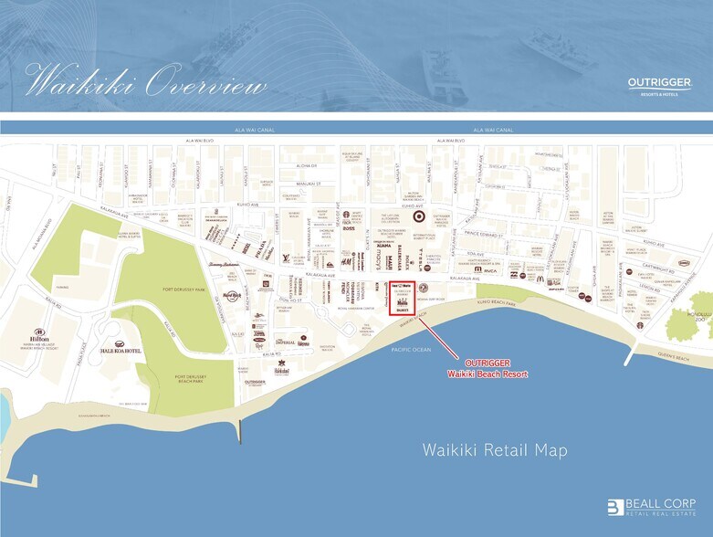 More Photos Of 2335 Kalakaua Ave, Honolulu General Retail For Lease