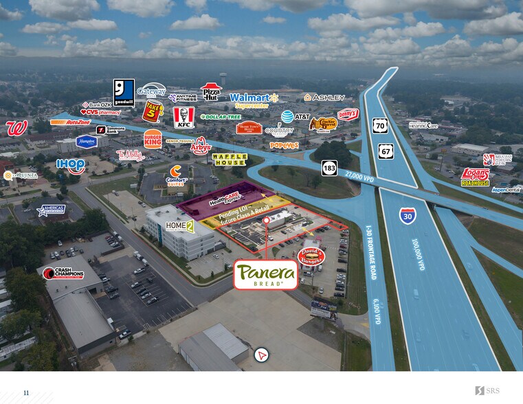 More Photos Of 23146 I-30, Bryant Fast Food For Sale