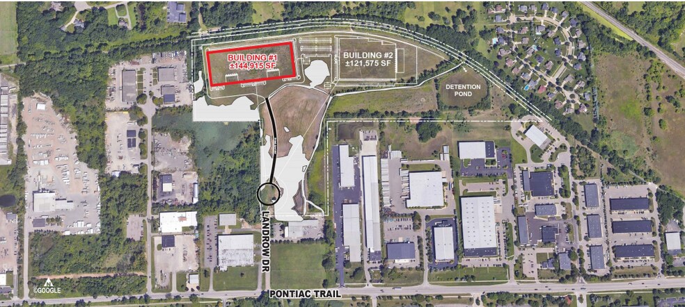Primary Photo Of Landrow Dr, Wixom Manufacturing For Lease