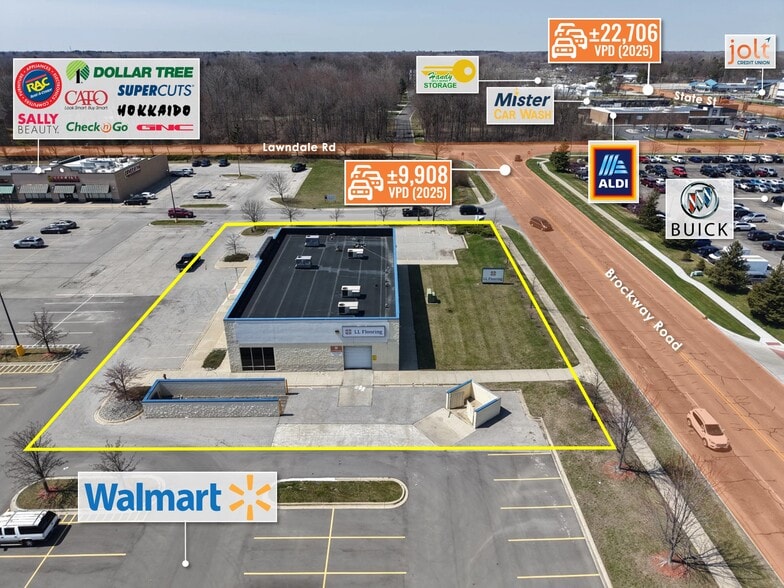 More Photos Of 5901 Brockway Rd, Saginaw Freestanding For Sale