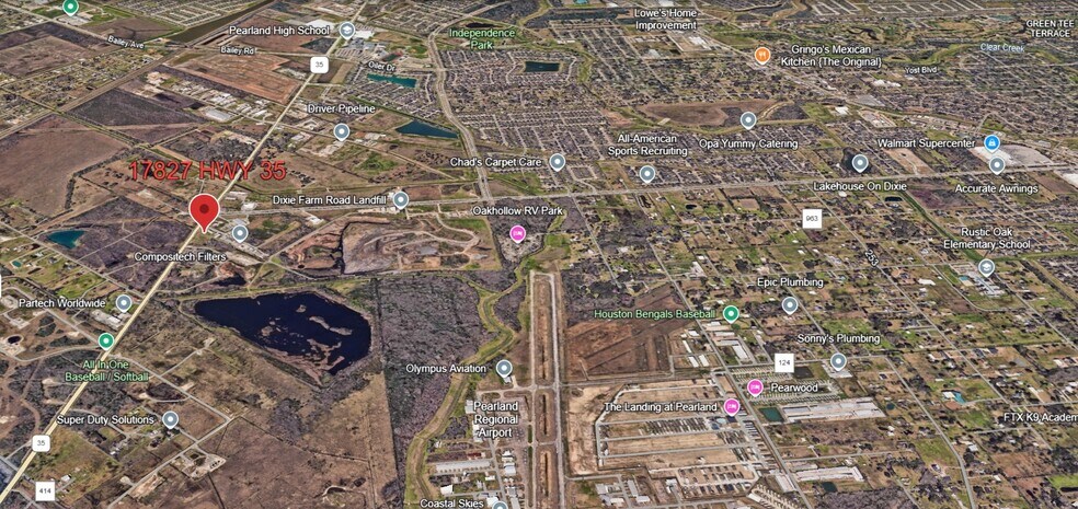 More Photos Of 17827 HIGHWAY 35, Pearland Land For Sale