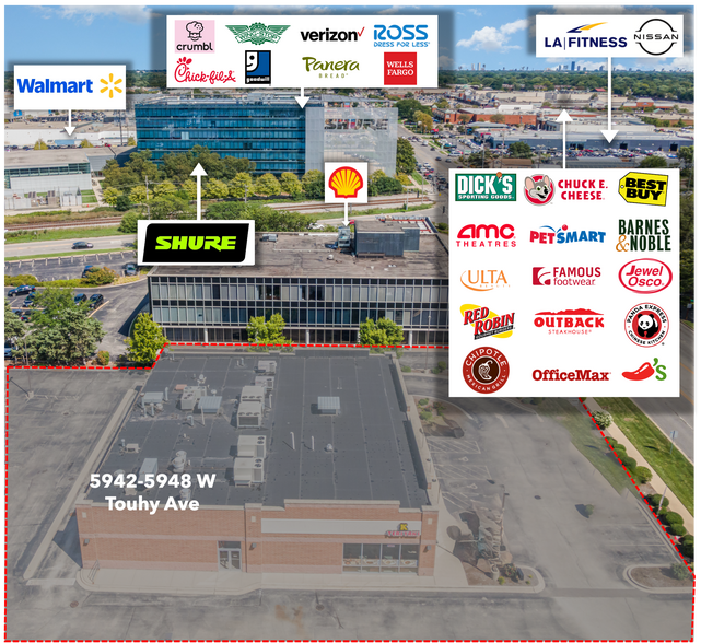 More Photos Of 5942-5948 W Touhy Ave, Niles Storefront For Sale