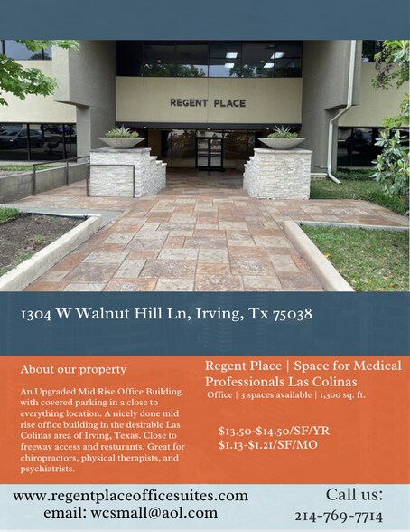 More Photos Of 1304 W Walnut Hill Ln, Irving Office For Sale
