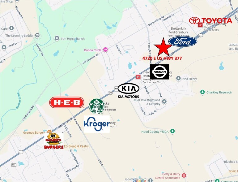 More Photos Of 4720 E. 377 hwy, Granbury Land For Sale