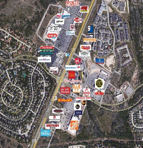 More Photos Of Hwy 281 N & Encino Rio & Evans, San Antonio Land For Lease