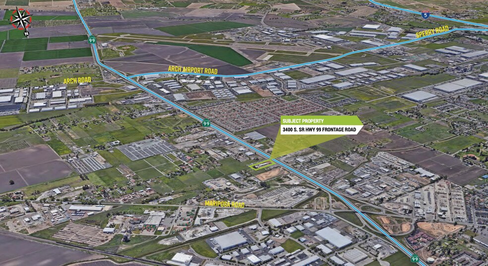 More Photos Of 3400-3444 S Hwy 99 Frontage Rd, Stockton Warehouse For Lease