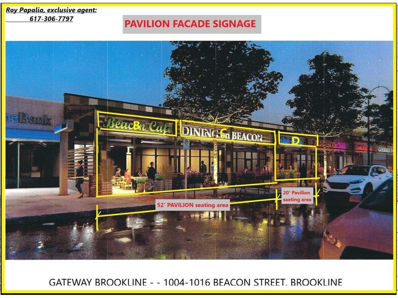 More Photos Of 1004-1016 Beacon St, Brookline Restaurant For Lease