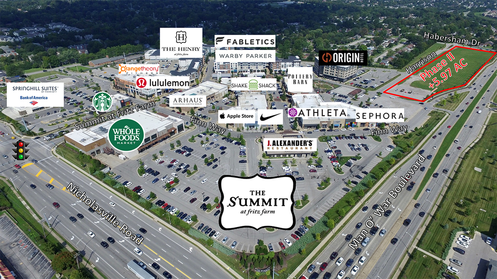 More Photos Of Nicholasville Rd & Man O War Blvd, Lexington Land For Sale