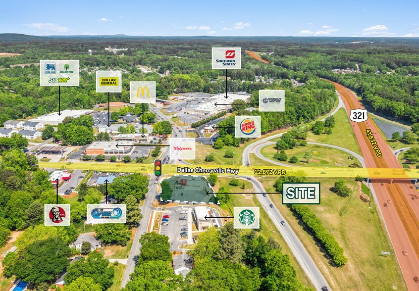 More Photos Of 102 College View Dr, Dallas Fast Food For Sale