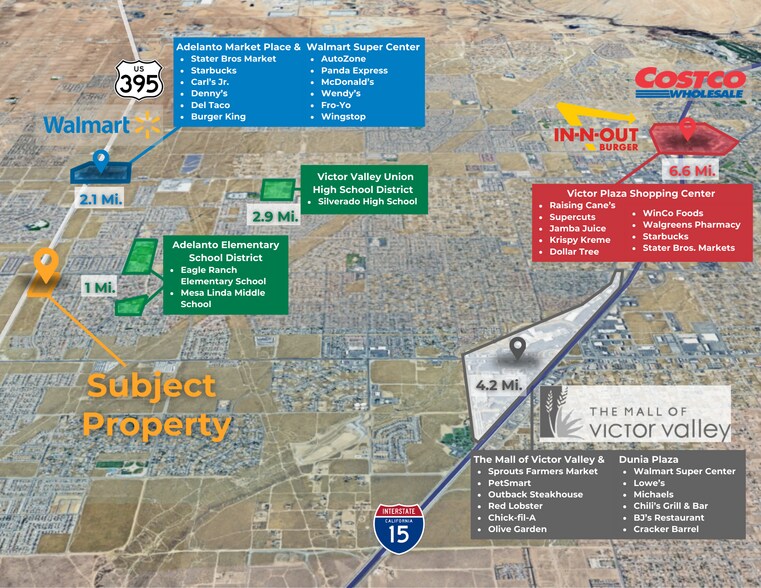 More Photos Of Hwy 395 @ La Mesa Rd., Victorville Land For Sale