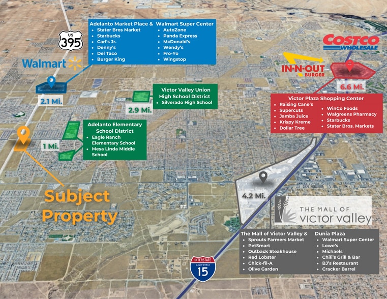 More Photos Of Hwy 395 @ La Mesa Rd., Victorville Land For Sale
