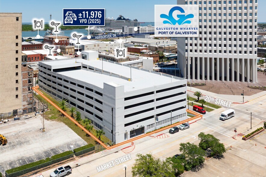 More Photos Of 320 Moody Ave, Galveston Parking Garage For Sale