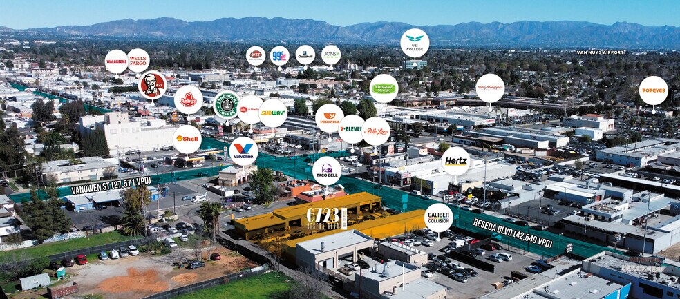 More Photos Of 6723 Reseda Blvd, Reseda Auto Repair For Lease