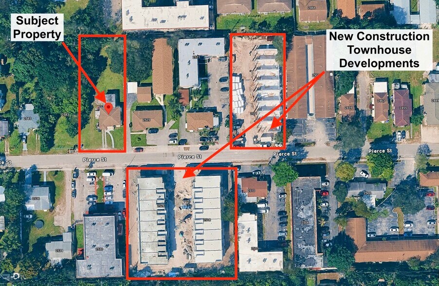 More Photos Of 2531 Pierce St, Hollywood Land For Sale