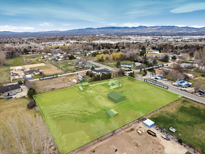 Primary Photo Of 3505 S Maple Grove Rd, Boise Land For Sale