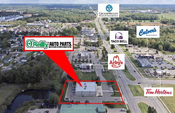 More Photos Of 5213 Lake Michigan Dr, Allendale Freestanding For Sale