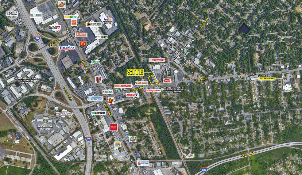 More Photos Of 1858 Remount Rd, Charleston General Retail For Sale