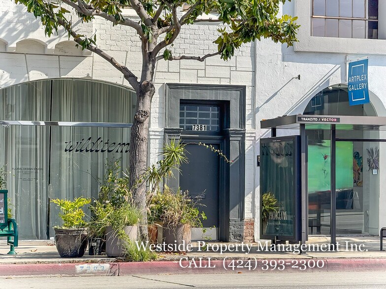 More Photos Of 7381-7383 Beverly Blvd, Los Angeles Storefront Retail Office For Lease