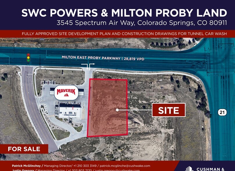 More Photos Of Milton E Proby Pky @ Powers, Colorado Springs Land For Sale