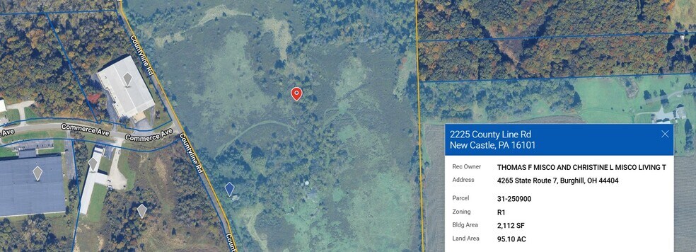 More Photos Of 2225 County Line Rd, New Castle Land For Sale