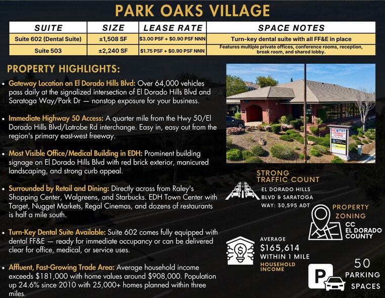 More Photos Of 3860 El Dorado Hills Blvd, El Dorado Hills Medical For Lease