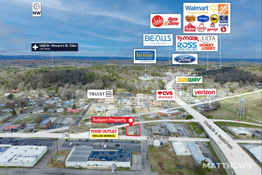 More Photos Of 7 23rd St N, Pell City Freestanding For Sale