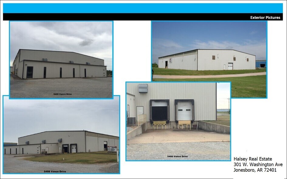 More Photos Of 5408 Vance Dr, Jonesboro Industrial For Sale